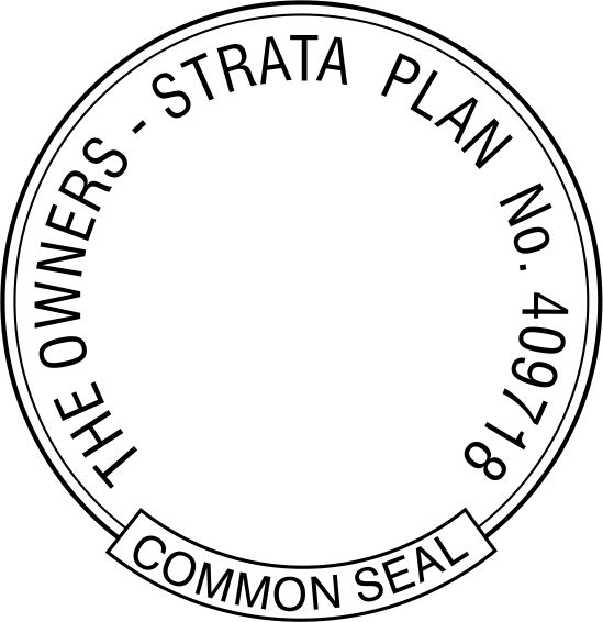 Common Seal No. 7 -- $35.00 incl. gst.