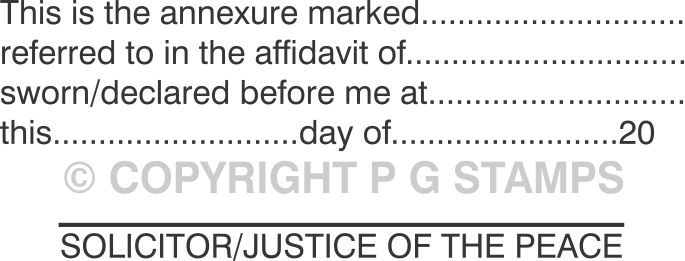 J. Peace No. 13 Affidavit Justice of the Peace/Solicitor