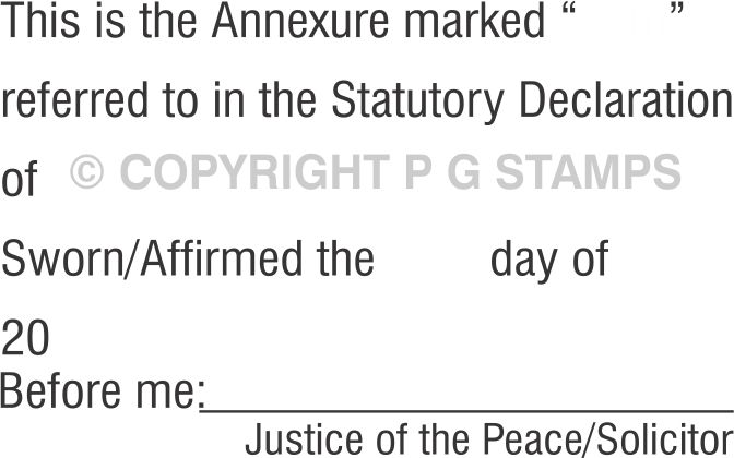 J. Peace No. 14 Affidavit Justice of the Peace/Solicitor