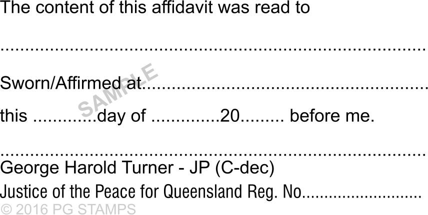 QLD49  Affirmation