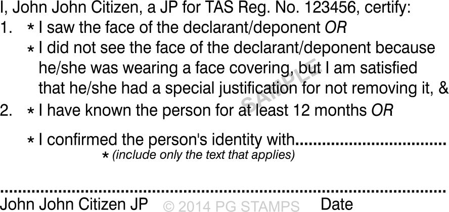 TAS34  JP Identification