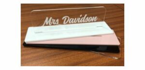 PERSONALISED DESK SIGN LARGE