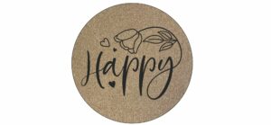 CORK COASTERS WILDFLOWER THEME