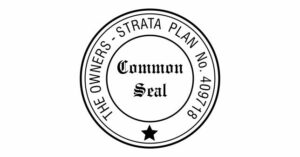 Common Seal No. 1 SELF INKING