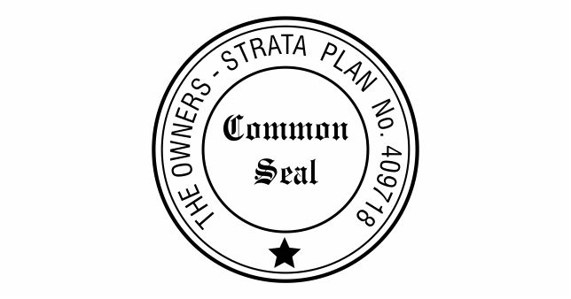 Common Seal No. 1 SELF INKING