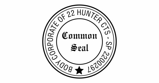 Common Seal No. 6 SELF INKING