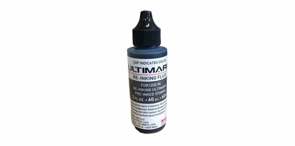 Ultimark Ink - for Pre-Inked Stamps 60ML