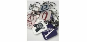 KEY RING MINIS - ALPHABET STYLE