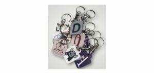 KEY RING MINIS - ALPHABET STYLE