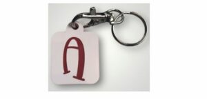 KEY RING MINIS - ALPHABET STYLE