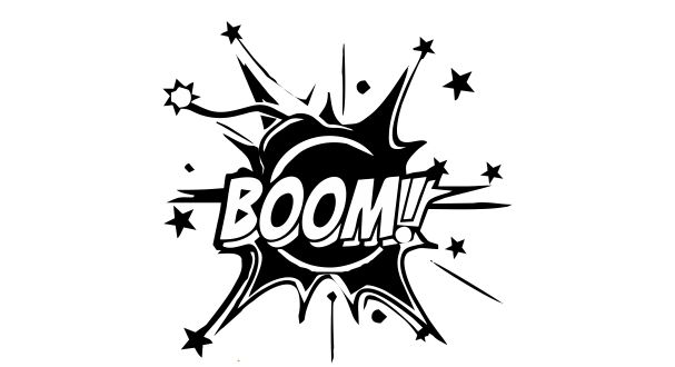 Dynamite BOOM teacher stamp