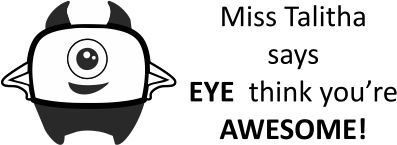 EYE Think you're AWESOME Personalised Stamp