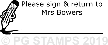 Parent/Guardian Signature Stamp